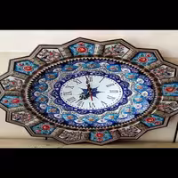 ساعت خاتم میناکاری شده مس اعلا رنگ آلمانی براق ضدخش 