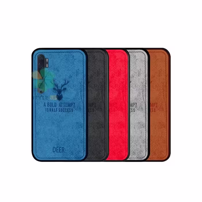 قاب گوشی شیائومی Xiaomi Mi Note 10 پارچه ای طرح گوزن