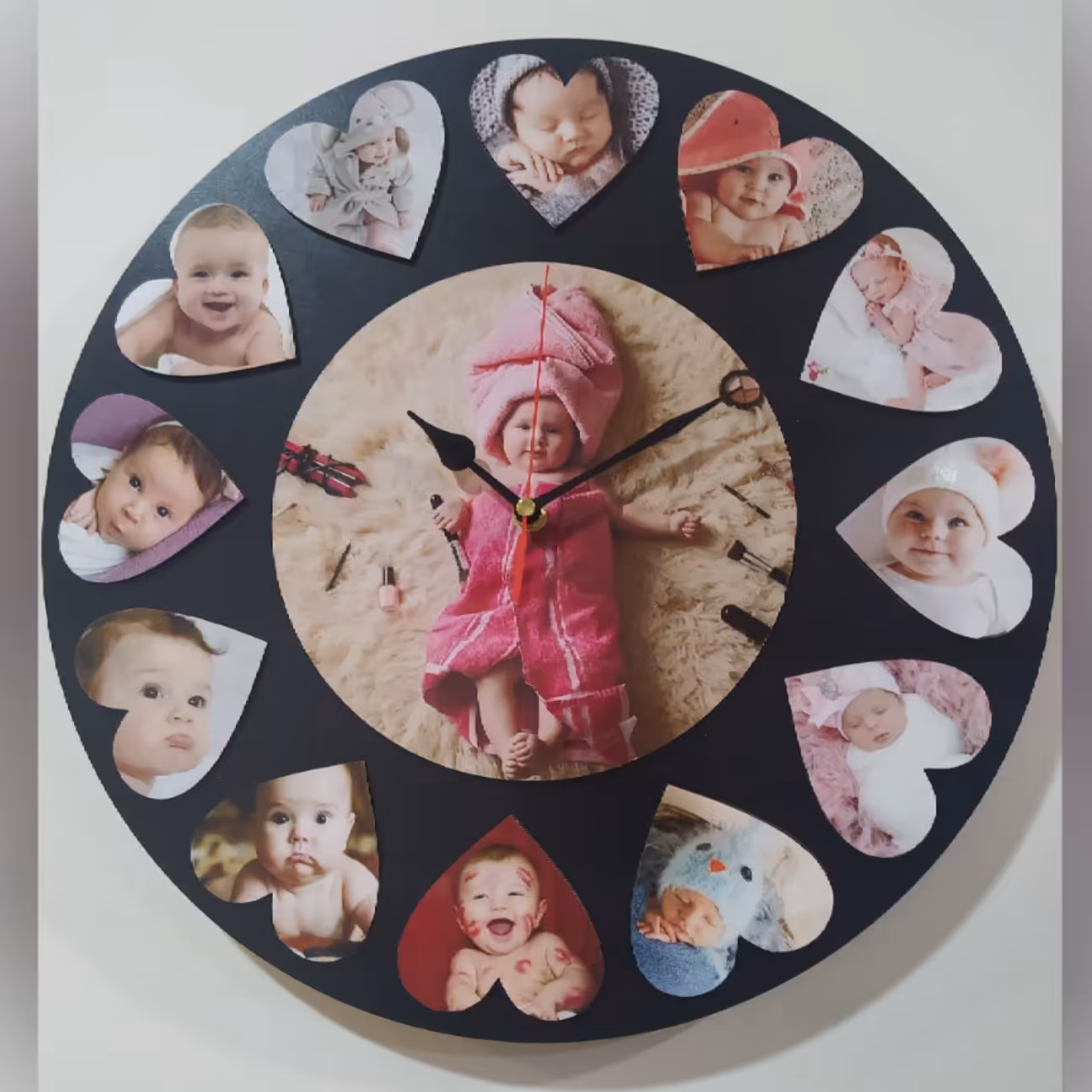 ساعت دیواری عکس دار آذرلاکچری کد pic08