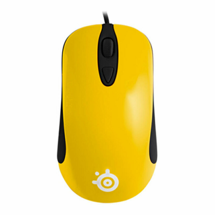 موس گیمینگ استیل سریز Kinzu v2 Yellow