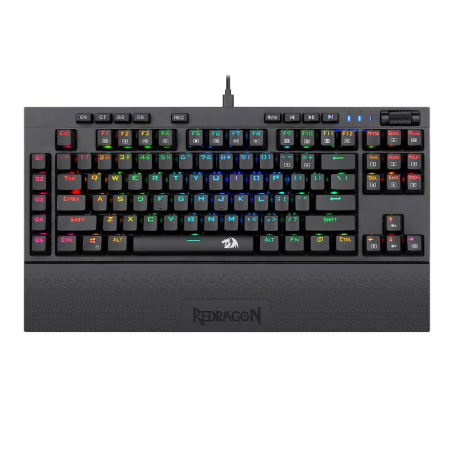 کیبورد مکانیکال گیمینگ ردراگون K588 Broadsword RGB
