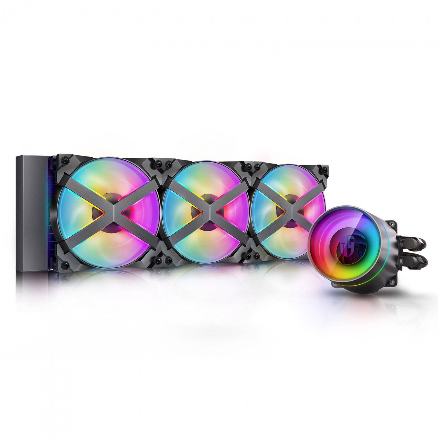 خنک کننده مایع پردازنده دیپ کول CASTLE 360EX RGB