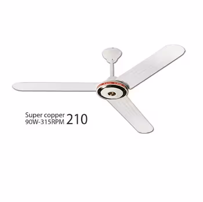 پنکه سقفی سوپر کوپر ارشیا مدل 210 سه پره