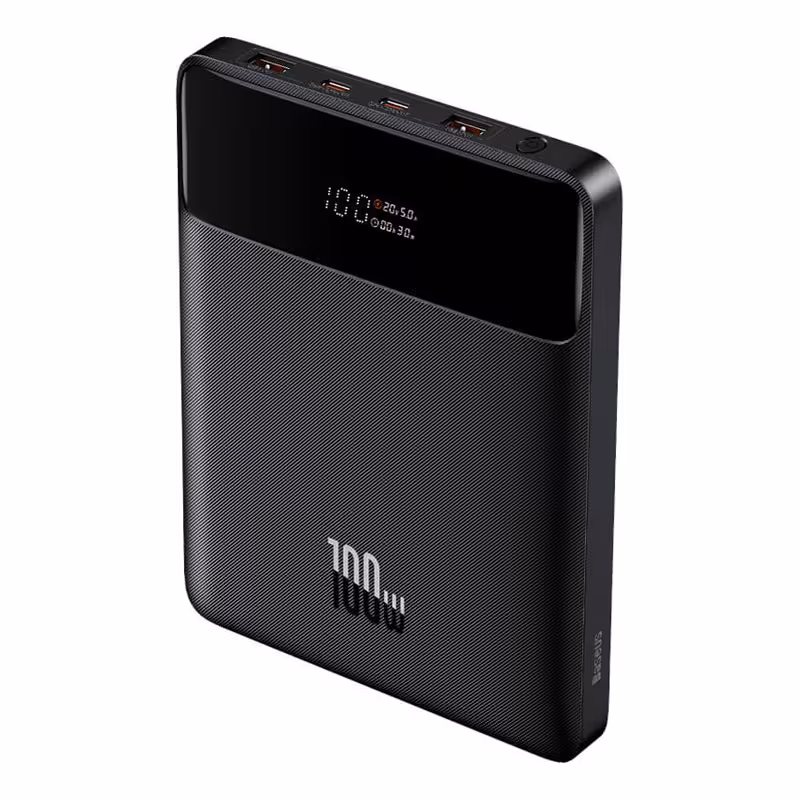 پاوربانک باسئوس Blade 100W PPBLD100-X ظرفیت 20000 میلی آمپر