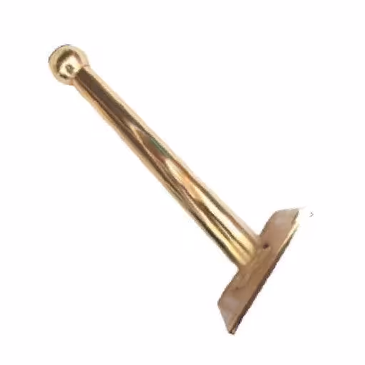 پایه مبل صدرا 12 سانتی متر آبکاری فورتیک طلایی بسته تک عددی