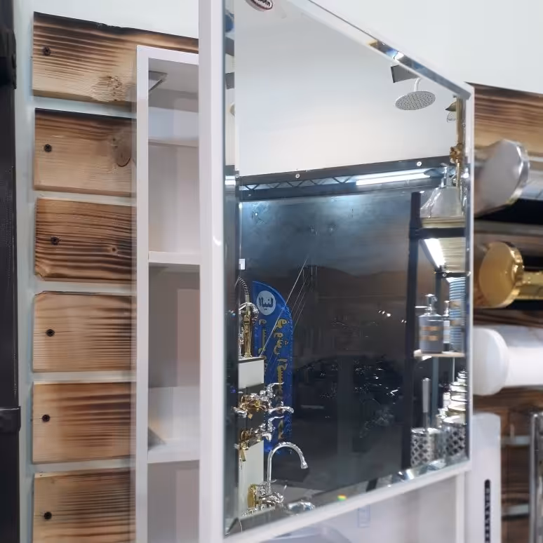 آینه باکس سرویس بهداشتی  سایز60*40مدل داروخانه ای