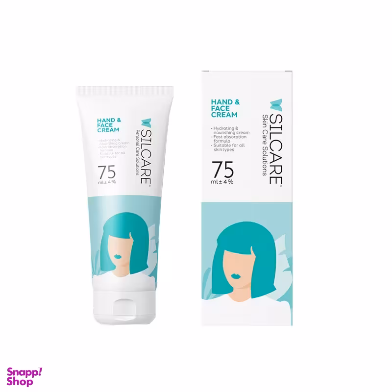 کرم مرطوب کننده دست و صورت سیلکر مدل آلوئه‌ ورا حجم 75 میلی لیتر