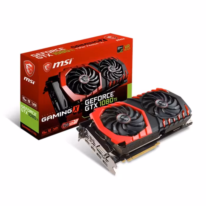 VGA: MSI GTX 1080 Ti OC Gaming X TF VI 11GB