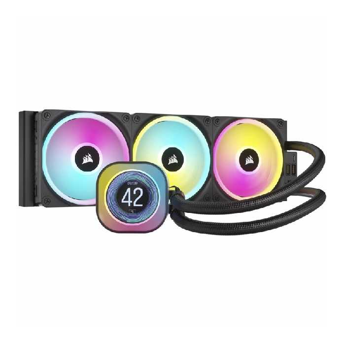 خنک کننده مایع پردازنده کورسیر مدل iCUE LINK H170i LCD