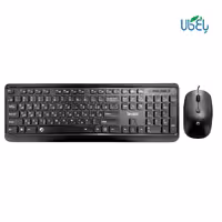 کیبورد و موس سیم‌دار بیاند Beyond BMK-2990 با حروف فارسی
