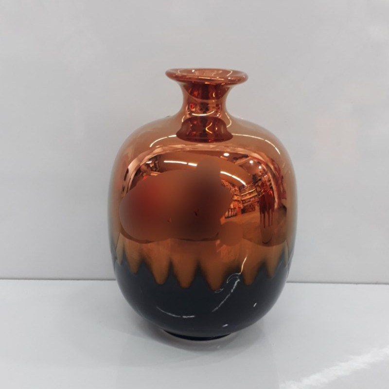 گلدان توپی سرامیکی کوچک