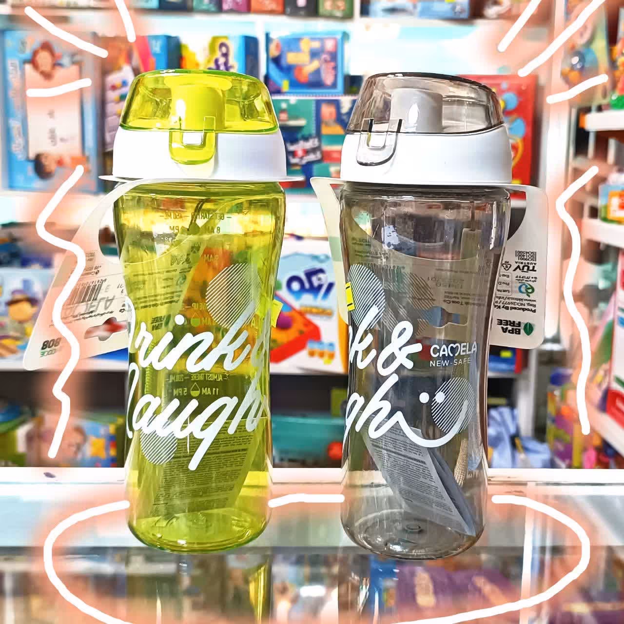 قمقمه مدرسه ای  جنس خوب 