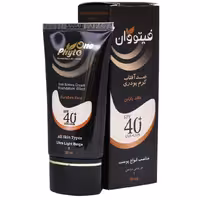 کرم ضد آفتاب کرم پودری SPF40 فیتو وان مناسب انواع پوست (بژ خیلی روشن 1) 30 میل