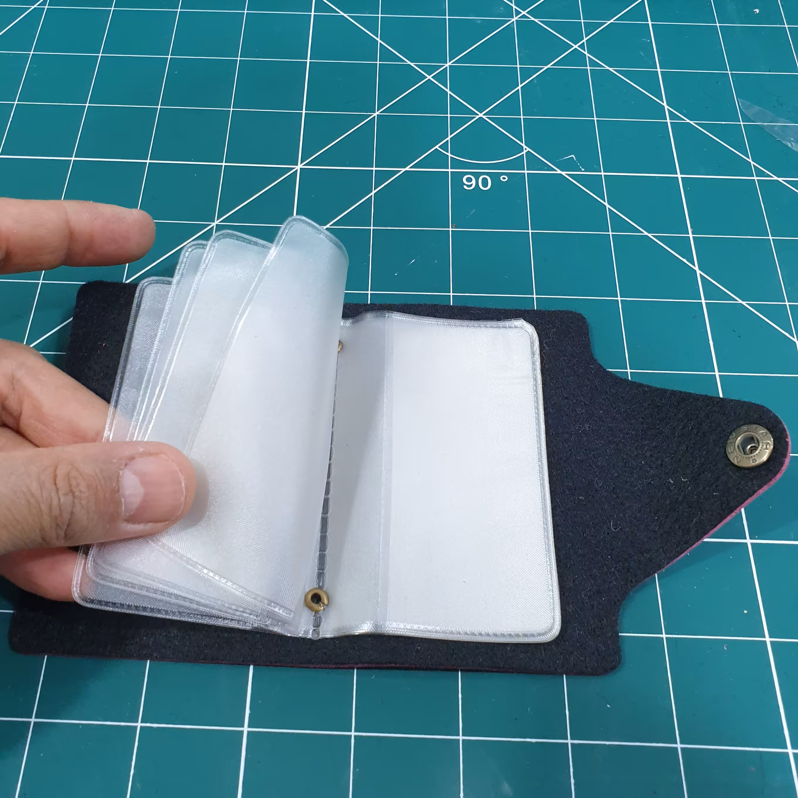 کیف جا کارتی چرم مصنوعی