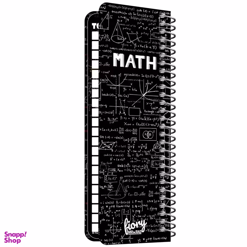 دفترچه یادداشت 75 برگ مستر راد طرح ریاضی کد 1949