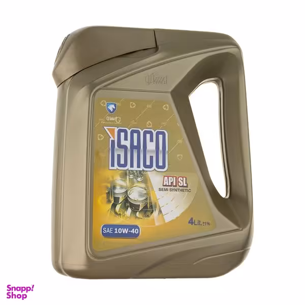 روغن موتور ایساکو مدل SAE 10W40 کد 0770702399 حجم 4 لیتر