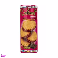 بیسکویت کرم دار کاکائویی سلامت اصل وزن 400 گرم