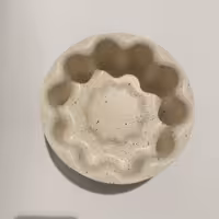 قالب ته چین دونفره افتابگردان درب دار