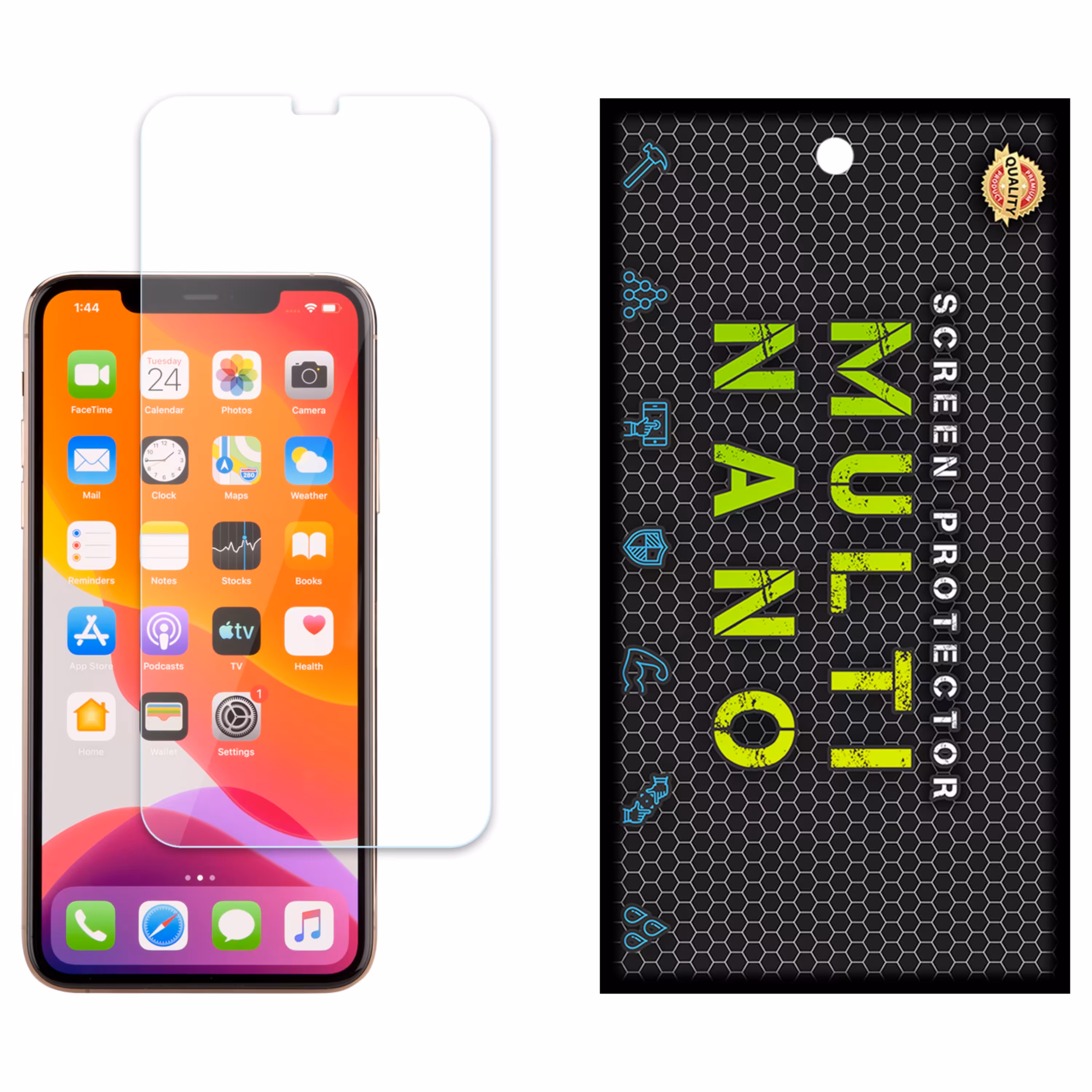 محافظ صفحه نمایش MultiNano  مناسب برای موبایل اپل  iPhone 11 Pro Max