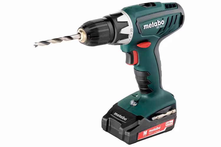 دریل پیچ گوشتی شارژی متابو مدل  BS18LI