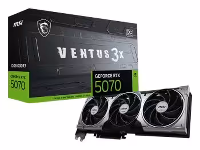 کارت گرافیک ام اس آی مدل MSI GeForce RTX 5070 12G VENTUS 3X OC
