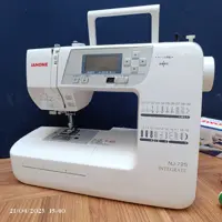 ژانومه مدل 725مدل کیفیت درجهA با جادکمه و پدال اتومات  سایز  با قاب سفید (پس کرایه)