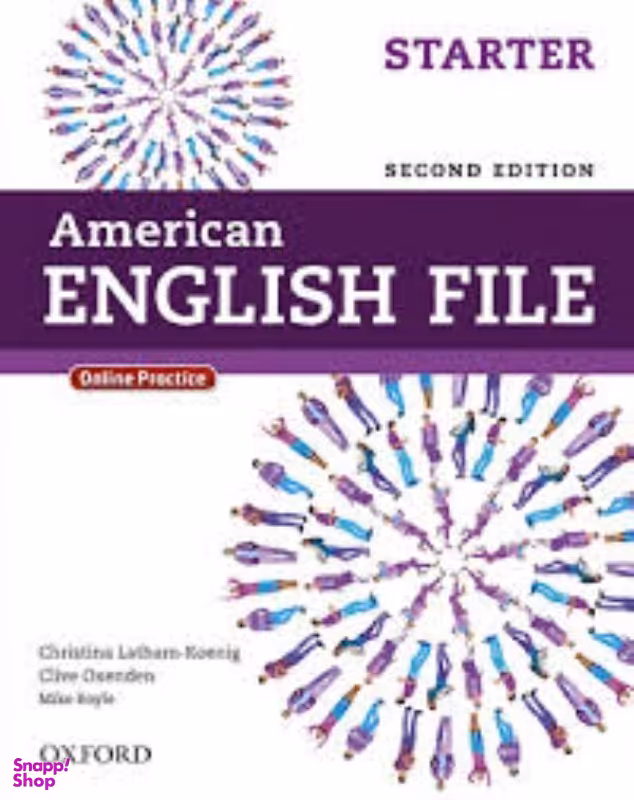 AMERICAN ENGLISH FILE STARTER SB+WB+CD STUDENT BOOK WORK BOOK