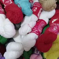 100 عدد مرسریزه آنا 100 گرمی در رنگهای مختلف ضخامت متوسط