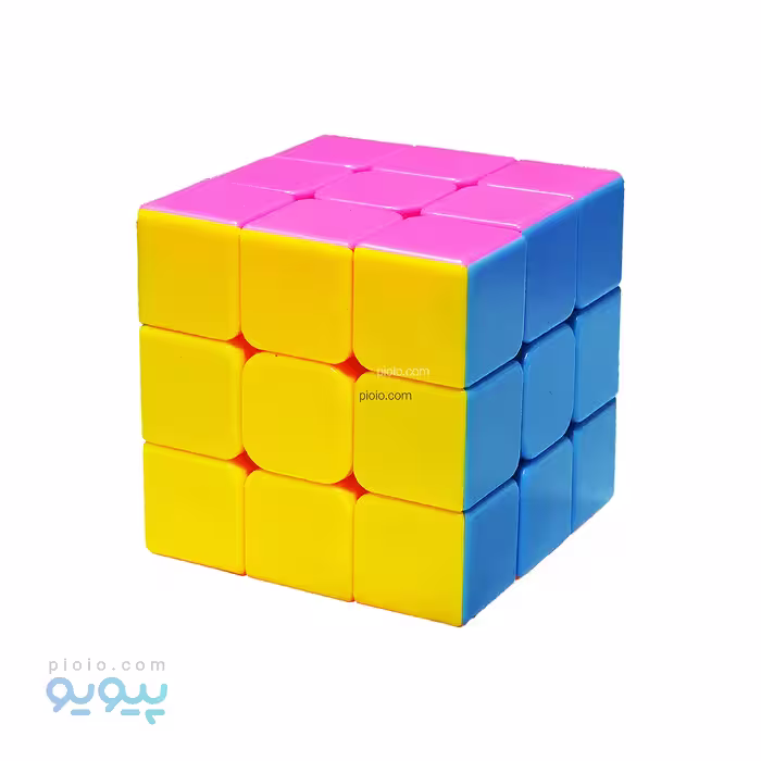 مکعب روبیک خودرنگ magic تک و عمده