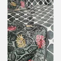 پتو دونفره دو رو 2طرح متفاوت با کیفیت لاکچری پسند مدل اطلس 