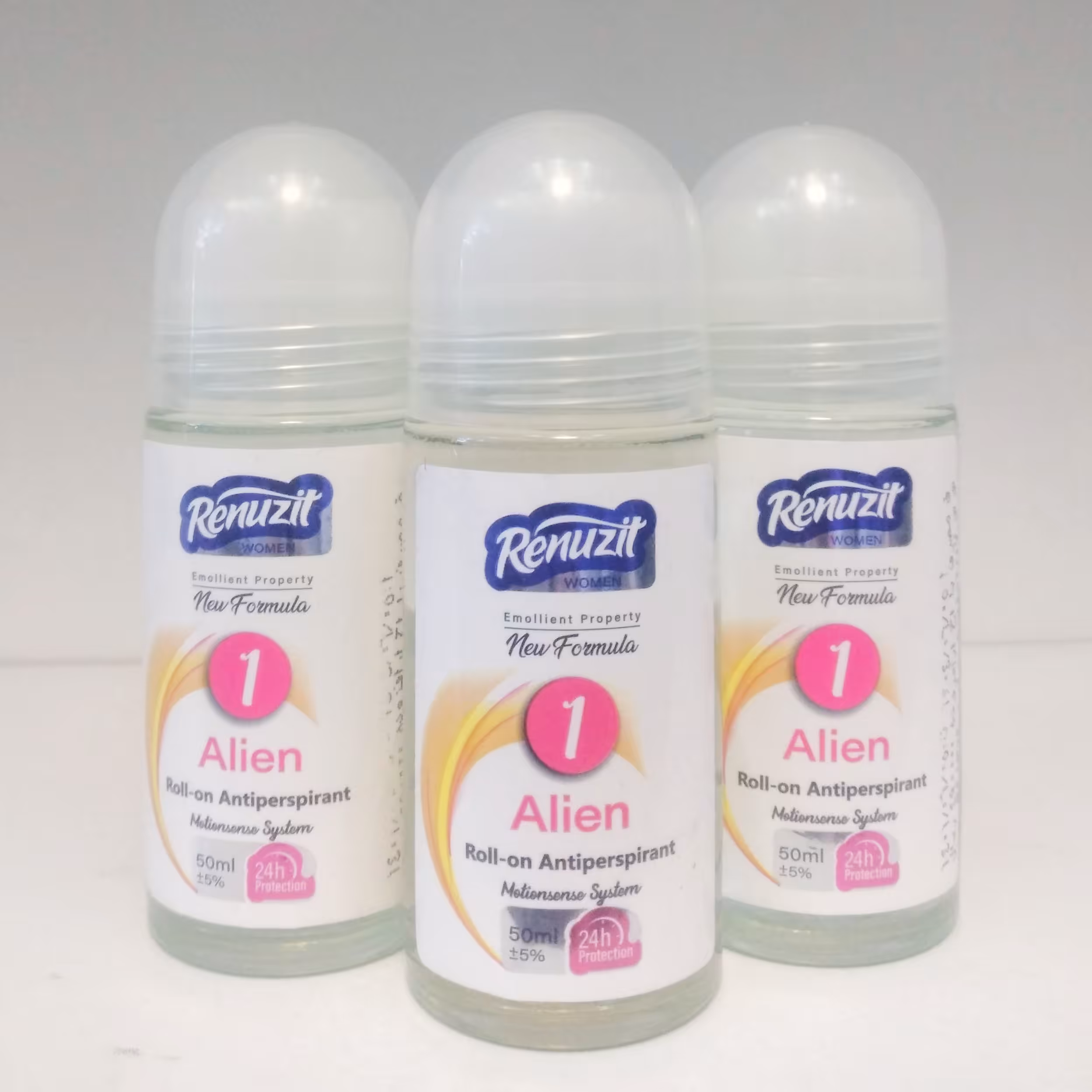 مام رول ضد تعریق زنانه رینوزیت مدل الین Alien حجم 50 میلی لیتر