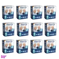 پوشینه بزرگسال ایزی لایف (Easy Life) کد 01 سایز بزرگ مجموعه 12 عددی
