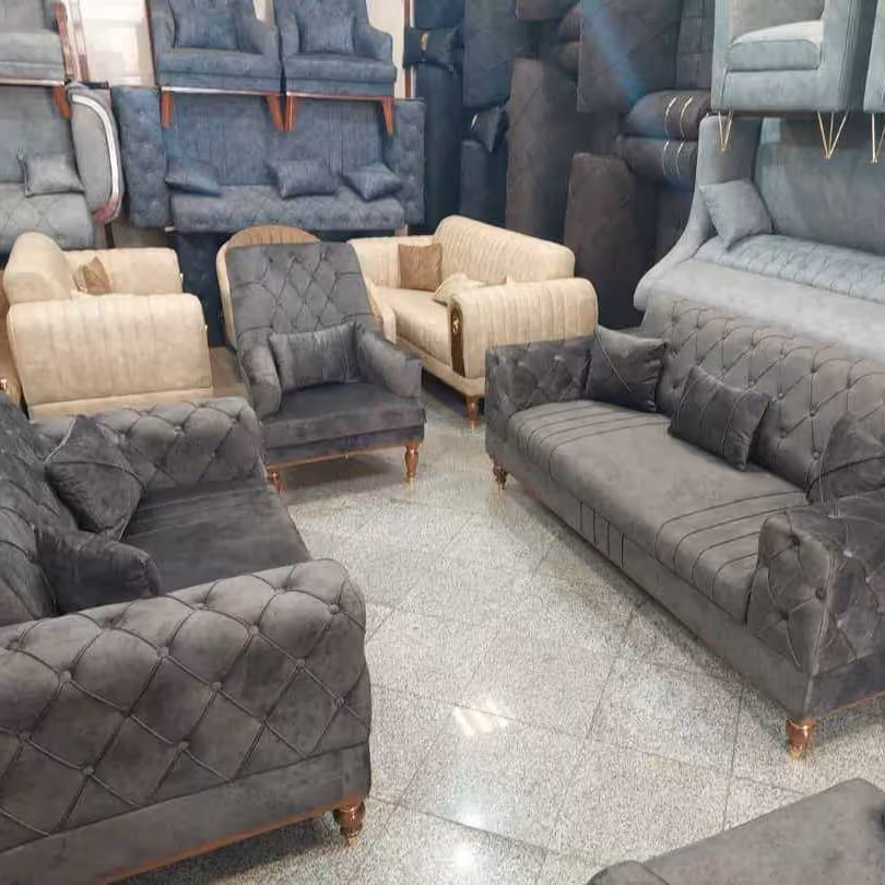 مبل راحتی چستر یونانی 7 نفره (پس کرایه)