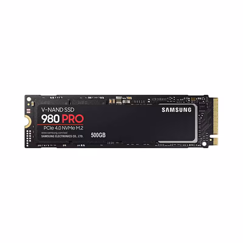حافظه SSD سامسونگ مدل 980pro با ظرفیت 500 گیگابایت (پک کره)