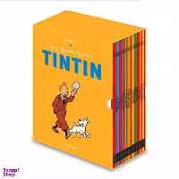 کتاب The Advantures of Tintin اثر Herge انتشارات نشر دور دنیا مجموعه 23 جلدی
