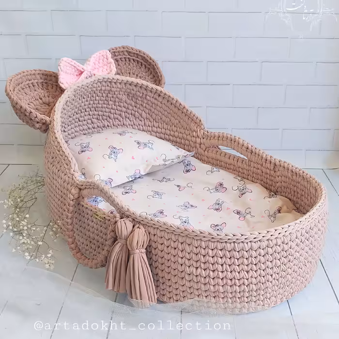 کریر نوزاد تریکو  مدل میکی موس