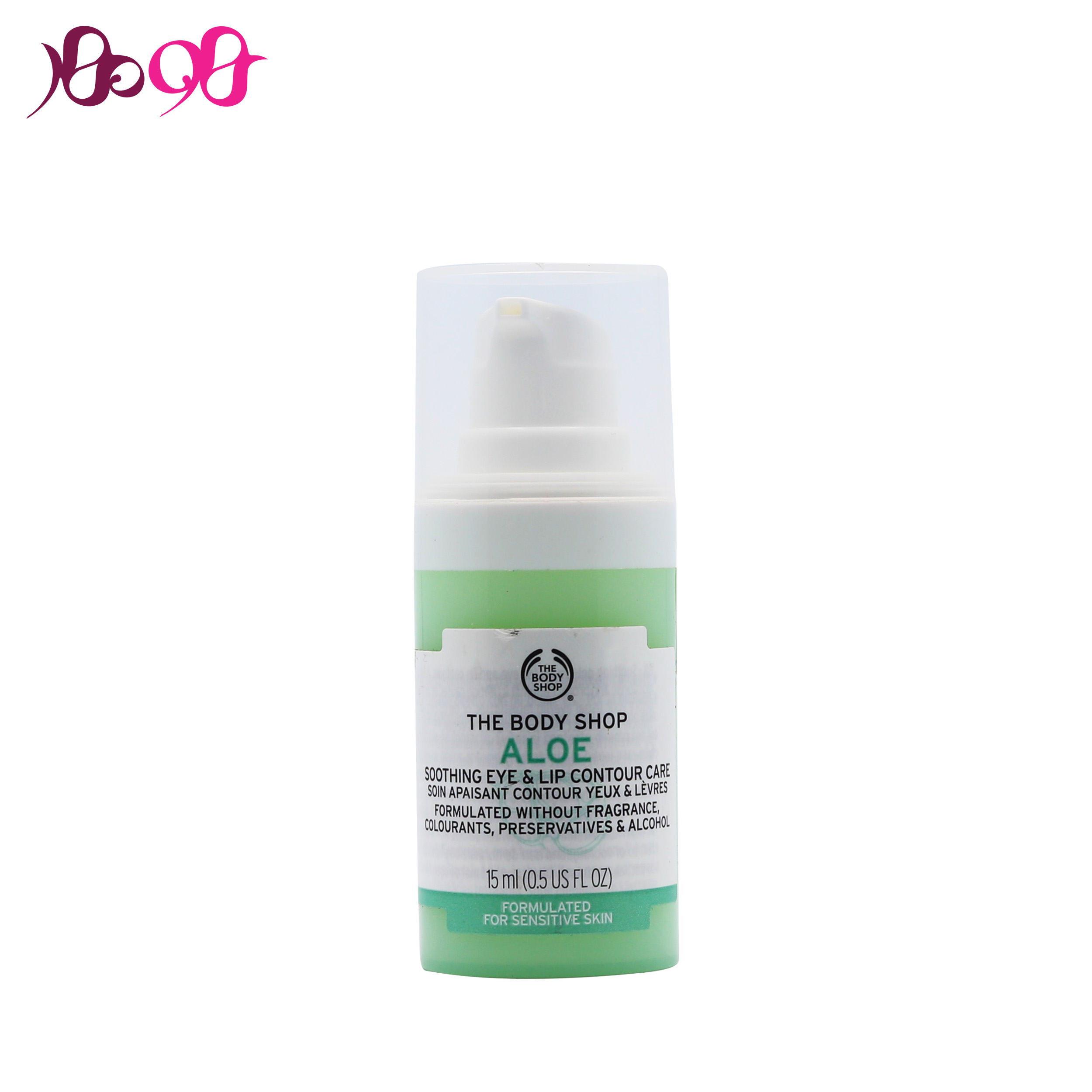 کرم دور چشم و لب آلوئه ورا بادی شاپ 15 میل - The body shop