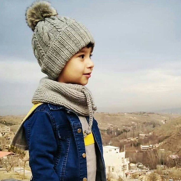 شال و کلاه رینگی پسرانه