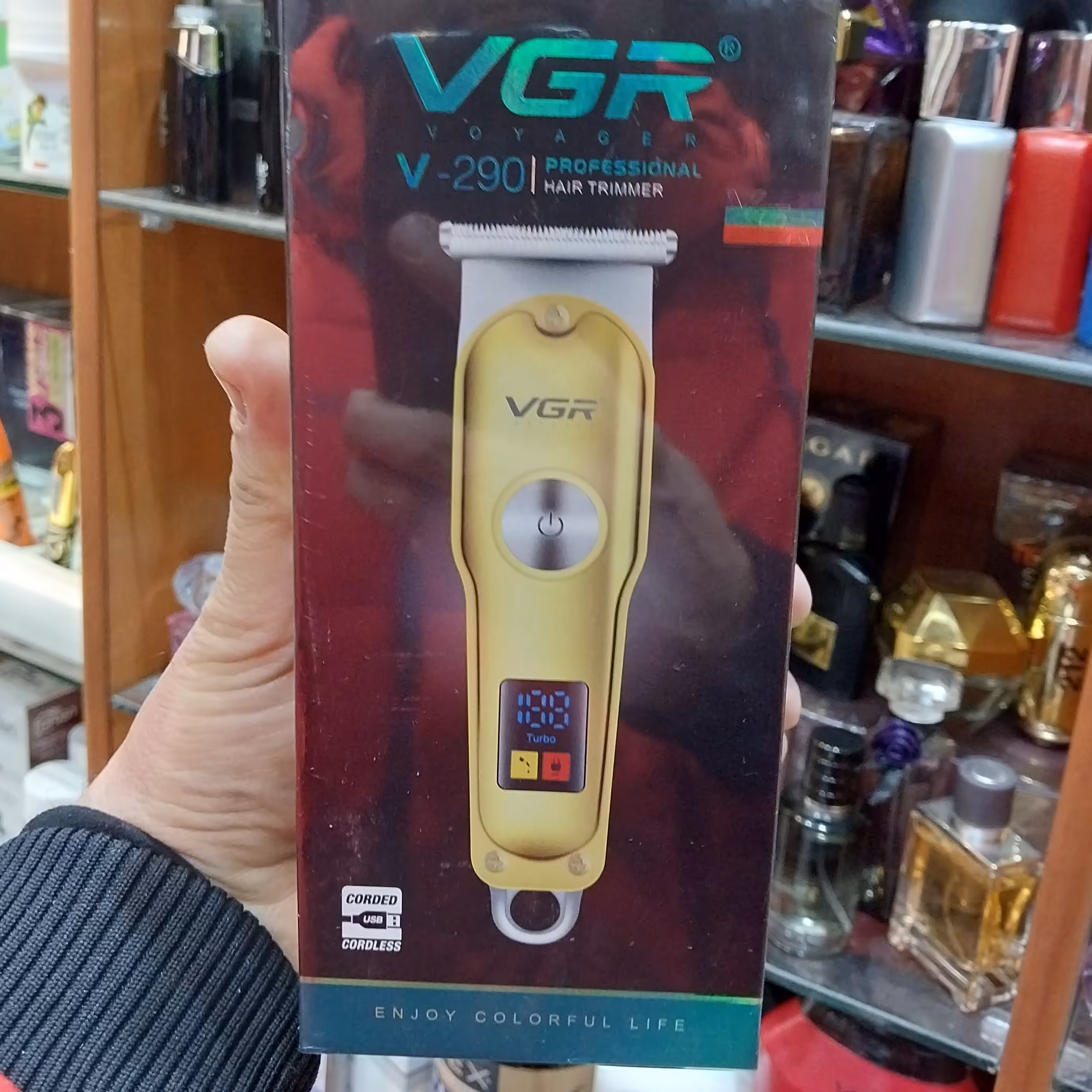 ماشین اصلاح و خط زن وی جی آر مدل 290