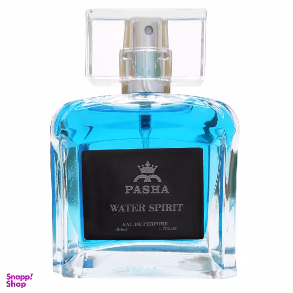 ادوپرفیوم مردانه پاشا (Pasha) مدل Water Spirit حجم 50 میلی‌ لیتر