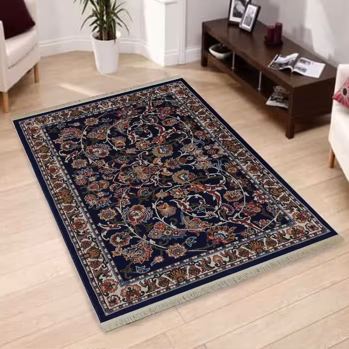 گلیم ماشینی 1 متری گرد(1-1)-هشت رنگ-طرح افشان-در سایزهای مختلف-ارسال پس کرایه