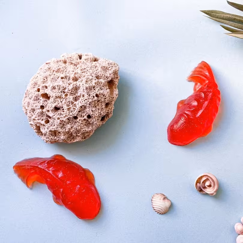 صابون گلیسرینه Patyap،ماهی قرمز ،جاوی اسانس و اکلیل