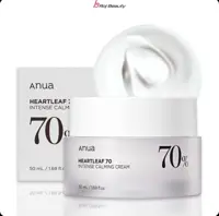 کرم مرطوب کننده و تسکین دهنده آنوا ANUA Heartleaf 70% Intense Calming 