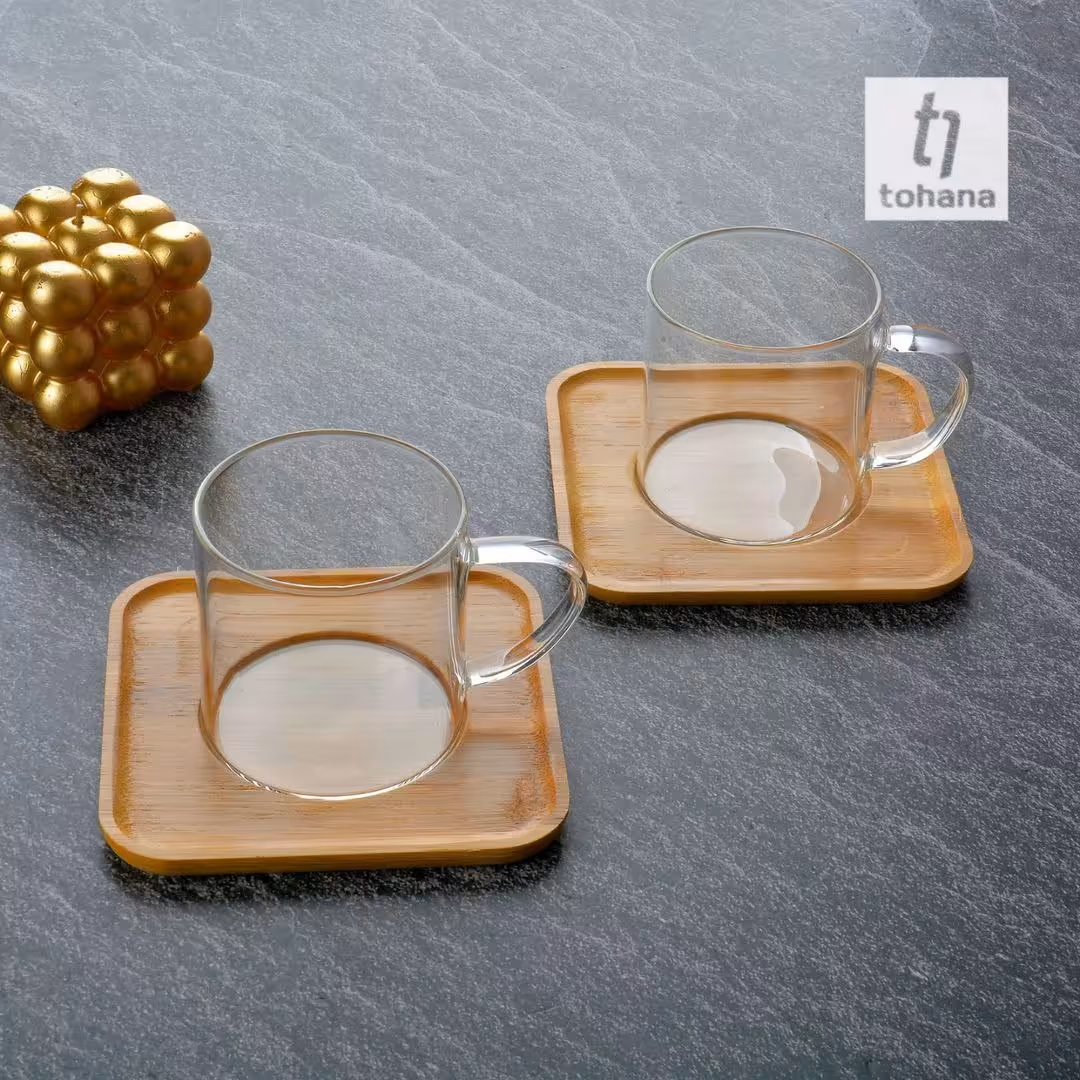 ست قهوه خوری پیرکس 2 نفری توهانا TOHANA-99049