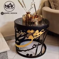 میز کالیگرافی گرد