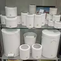 سرویس 20 پارچه سفید درب فلزی گلس  بهاز