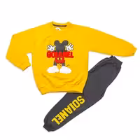 بلوز و شلوارمیکی موس سایز50 مناسب 5تا7 سال پنبه دورس درpikmode