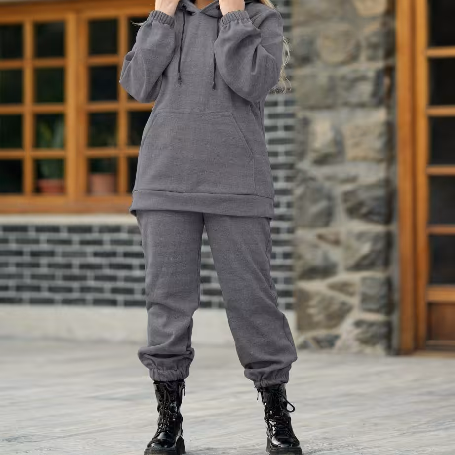 ست هودی شلوار  مدل سایه