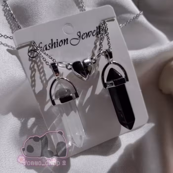 گردنبند ست مگنتی منشور دوستی کاپلی