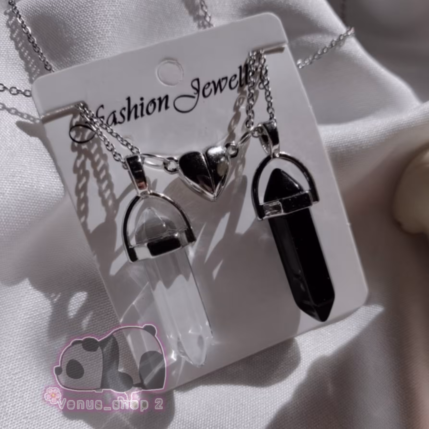 گردنبند ست مگنتی منشور دوستی کاپلی